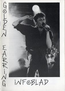 Golden Earring fanclub magazine 1993#3 front cover